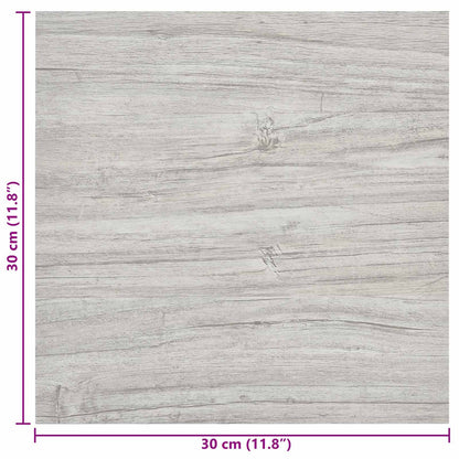 vidaXL Self-adhesive Flooring Planks 30.5 x 30.5 cm 20 pcs PVC