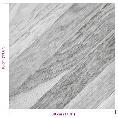 vidaXL Self-adhesive Flooring Planks 30.5 x 30.5 cm 20 pcs PVC