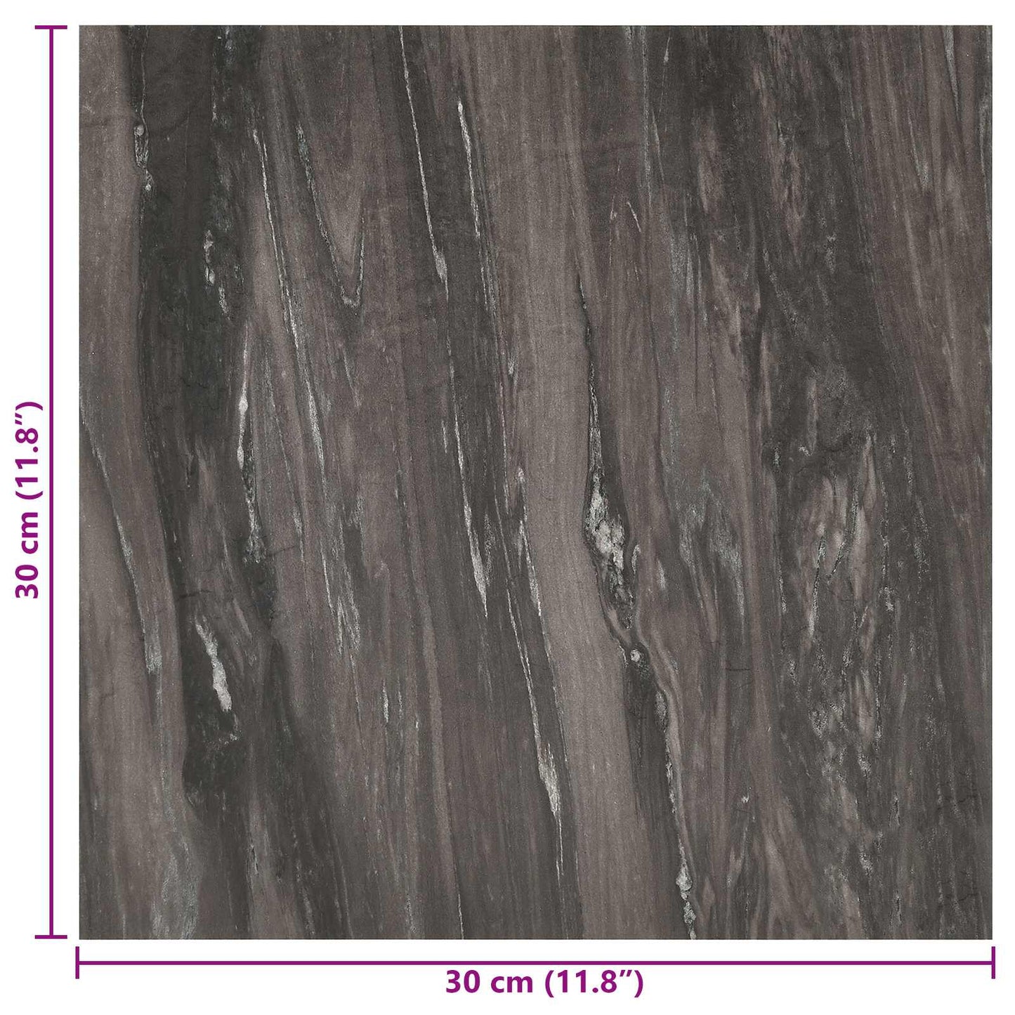 vidaXL Self-adhesive Flooring Planks 30.5 x 30.5 cm 20 pcs PVC