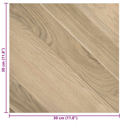 vidaXL Self-adhesive Flooring Planks 30.5 x 30.5 cm 20 pcs PVC