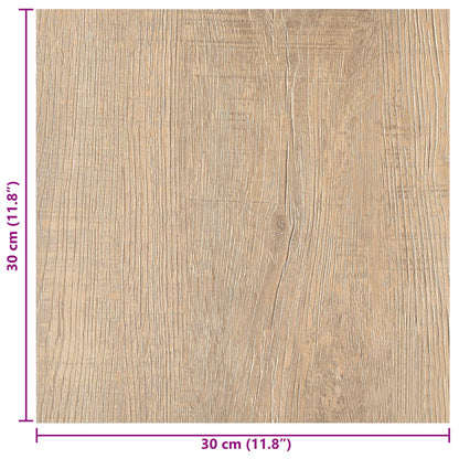 vidaXL Self-adhesive Flooring Planks 30.5 x 30.5 cm 20 pcs PVC