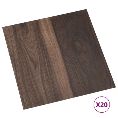 vidaXL Self-adhesive Flooring Planks 30.5 x 30.5 cm 20 pcs PVC
