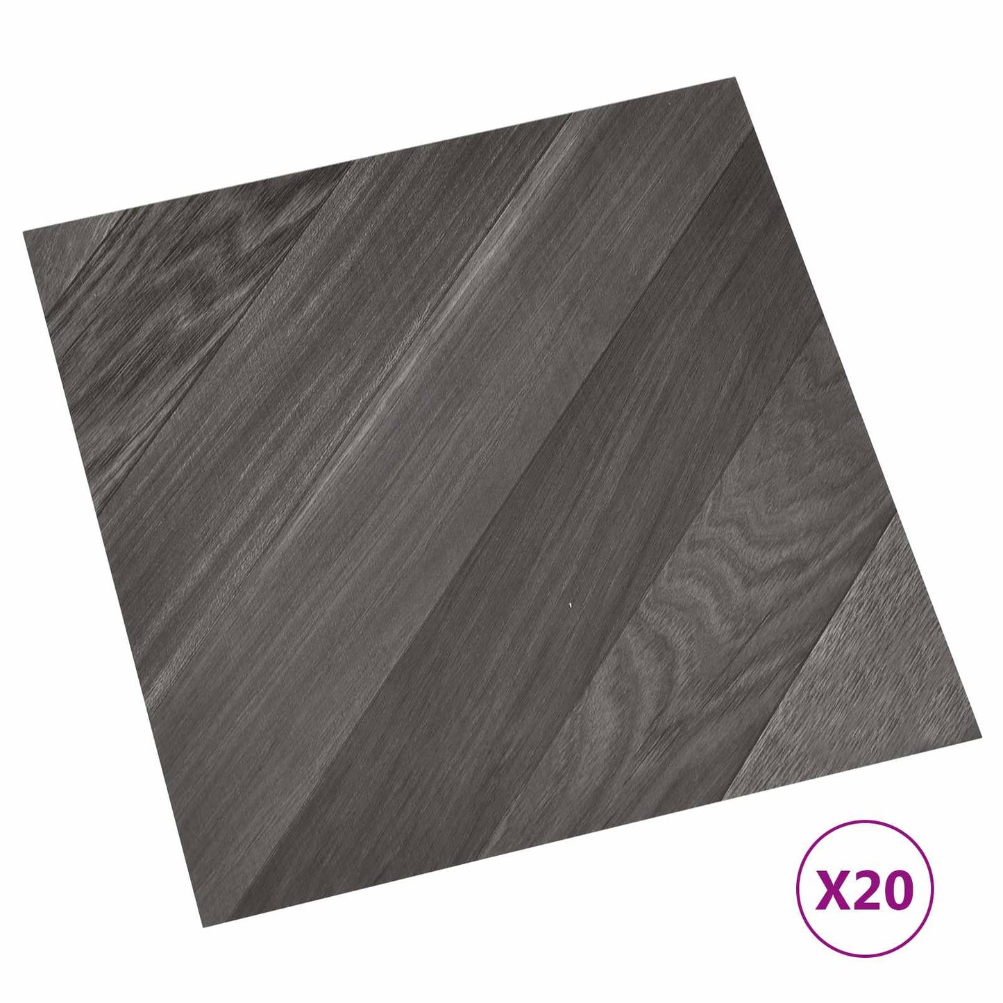 vidaXL Self-adhesive Flooring Planks 30.5 x 30.5 cm 20 pcs PVC
