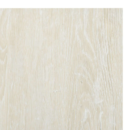 vidaXL Self-adhesive Flooring Planks 30.5 x 30.5 cm 20 pcs PVC Cream