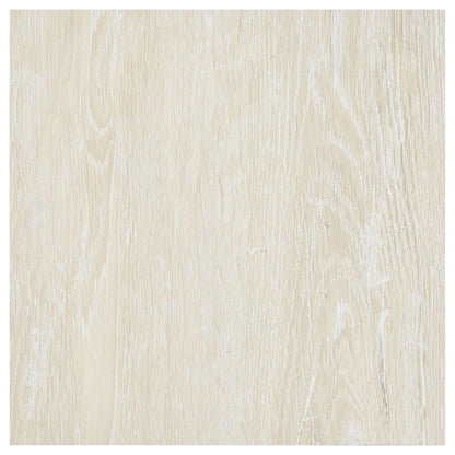 vidaXL Self-adhesive Flooring Planks 30.5 x 30.5 cm 20 pcs PVC Cream