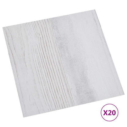 vidaXL Self-adhesive Flooring Planks 30.5 x 30.5 cm 20 pcs PVC