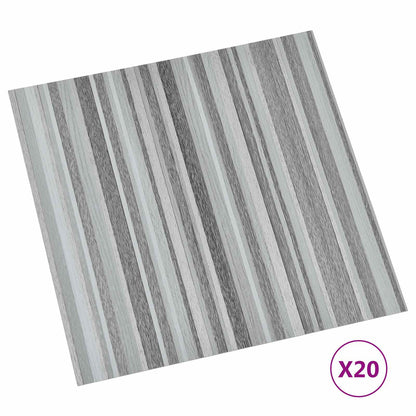 vidaXL Self-adhesive Flooring Planks 30.5 x 30.5 cm 20 pcs PVC