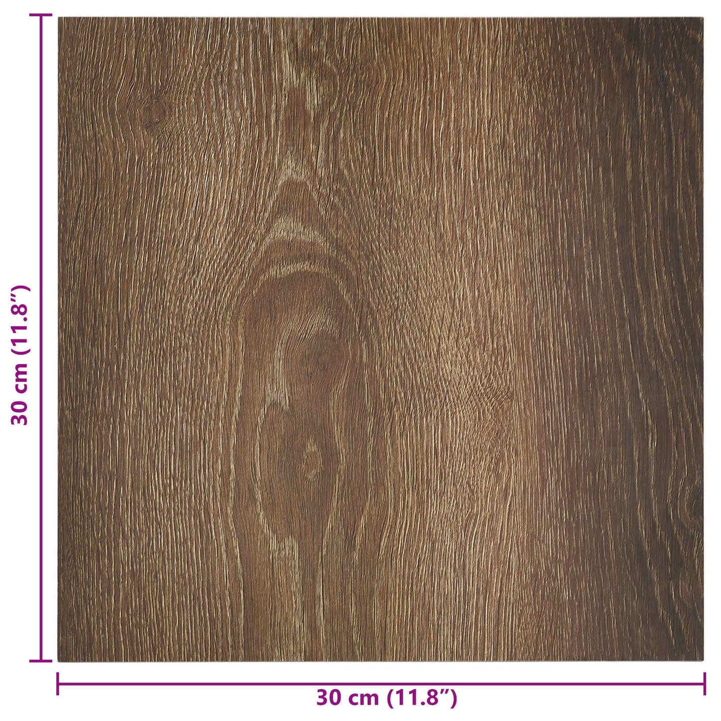 vidaXL Self-adhesive Flooring Planks 30.5 x 30.5 cm 20 pcs PVC