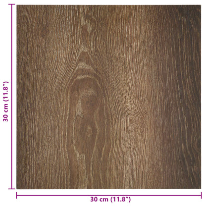 vidaXL Self-adhesive Flooring Planks 30.5 x 30.5 cm 20 pcs PVC