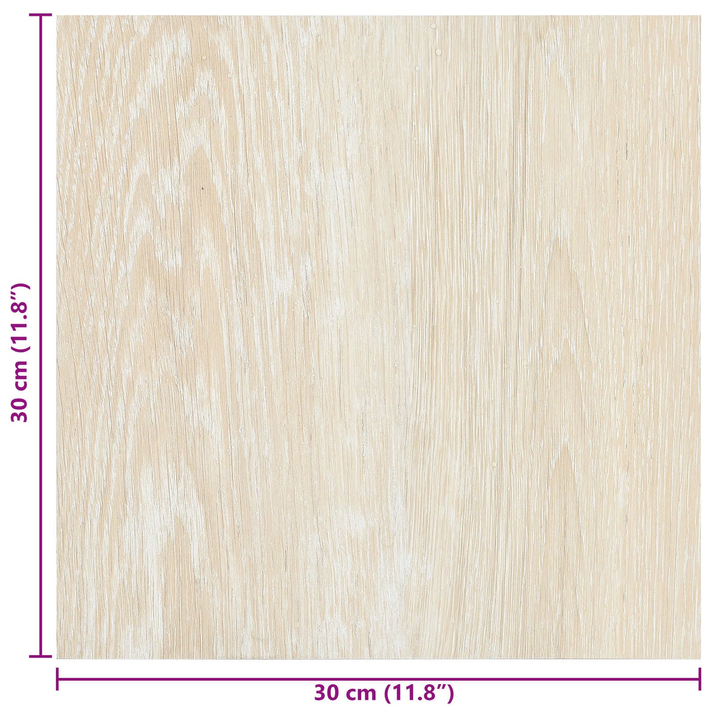 vidaXL Self-adhesive Flooring Planks 30.5 x 30.5 cm 20 pcs PVC