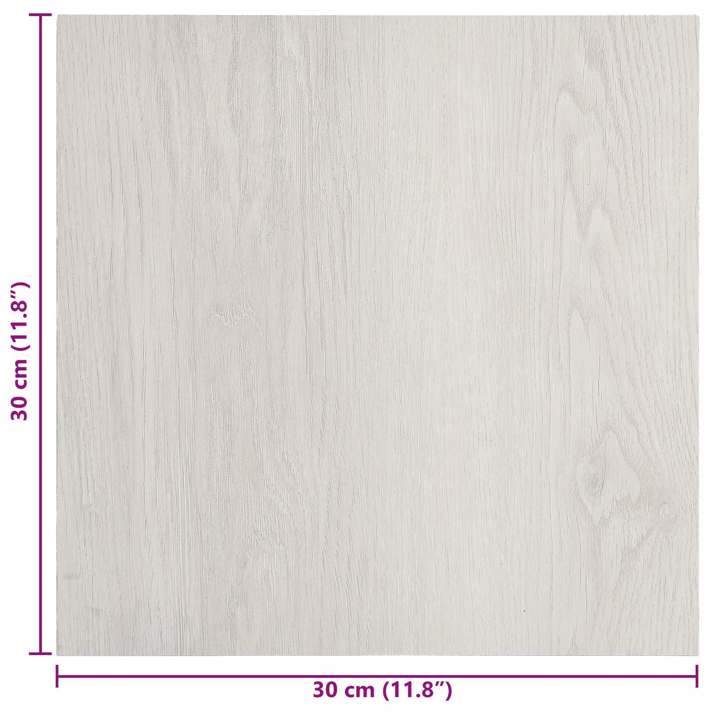 vidaXL Self-adhesive Flooring Planks 30.5 x 30.5 cm 20 pcs PVC