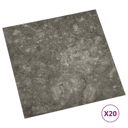 vidaXL Self-adhesive Flooring Planks 30.5 x 30.5 cm 20 pcs PVC