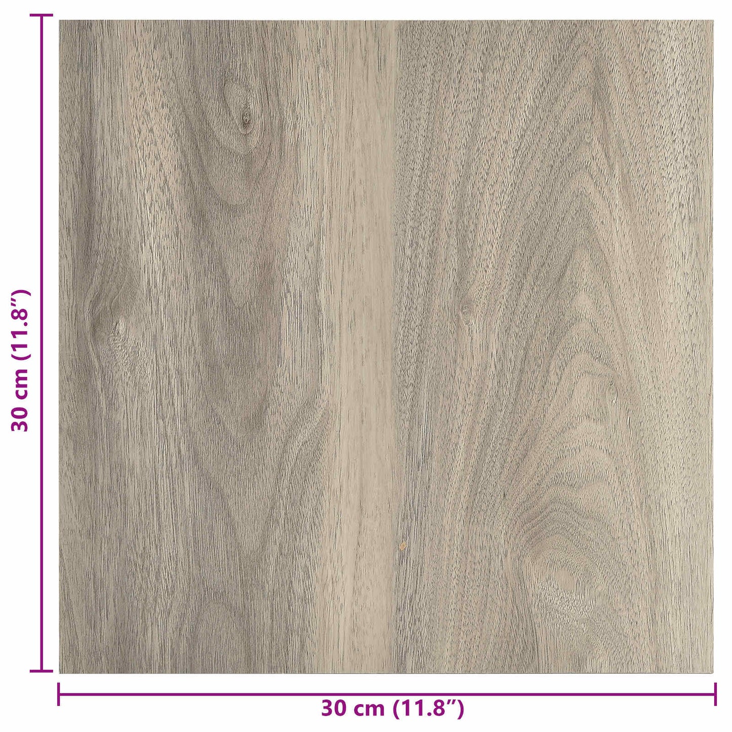 vidaXL Self-adhesive Flooring Planks 30.5 x 30.5 cm 20 pcs PVC