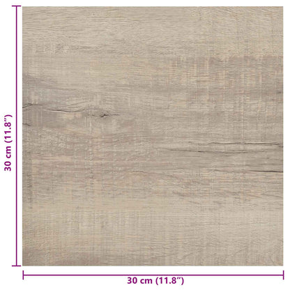 vidaXL Self-adhesive Flooring Planks 30.5 x 30.5 cm 20 pcs PVC