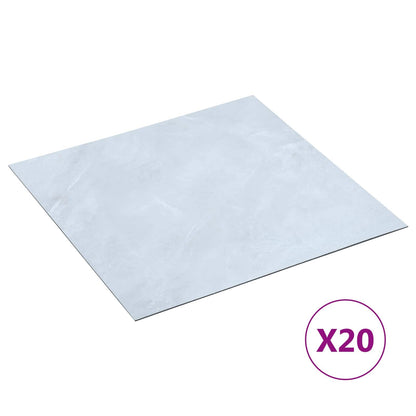 vidaXL Self-adhesive Flooring Planks 30.5 x 30.5 cm 20 pcs PVC