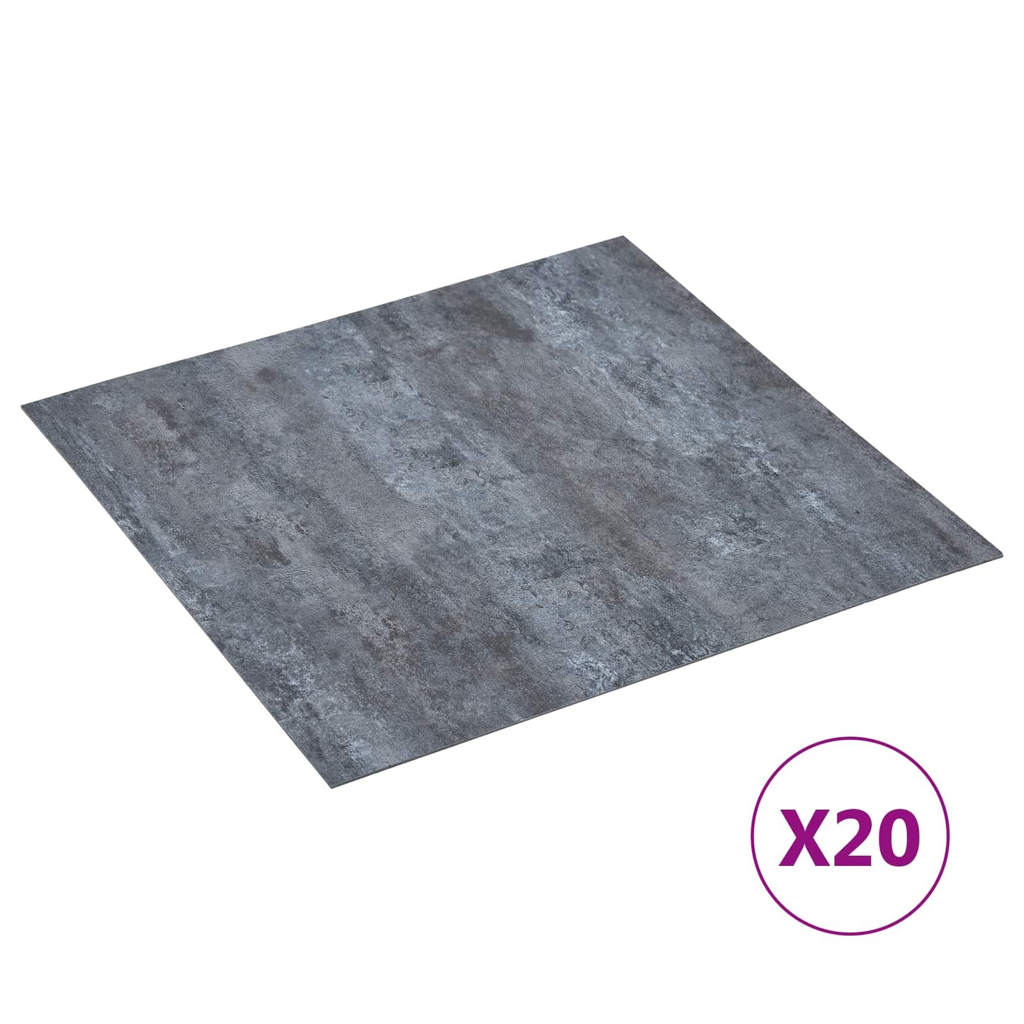 vidaXL Self-adhesive Flooring Planks 30.5 x 30.5 cm 20 pcs PVC