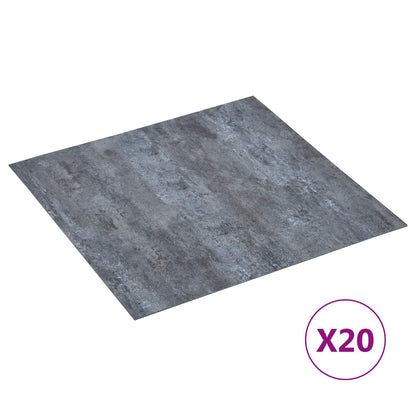 vidaXL Self-adhesive Flooring Planks 30.5 x 30.5 cm 20 pcs PVC