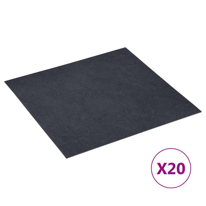 vidaXL Self-adhesive Flooring Planks 30.5 x 30.5 cm 20 pcs PVC