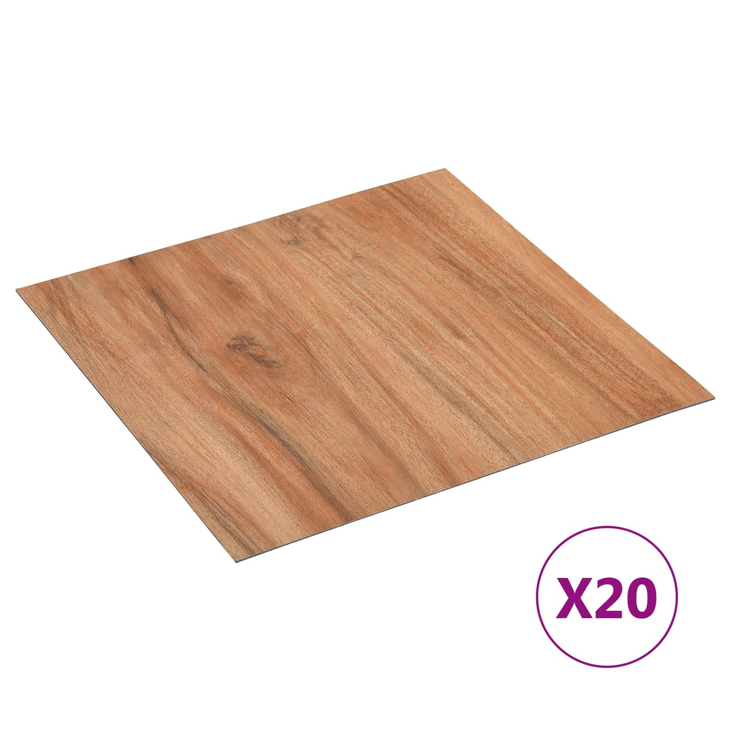 vidaXL Self-adhesive Flooring Planks 30.5 x 30.5 cm 20 pcs PVC