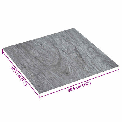 vidaXL Self-adhesive Flooring Planks 30.5 x 30.5 cm 20 pcs PVC