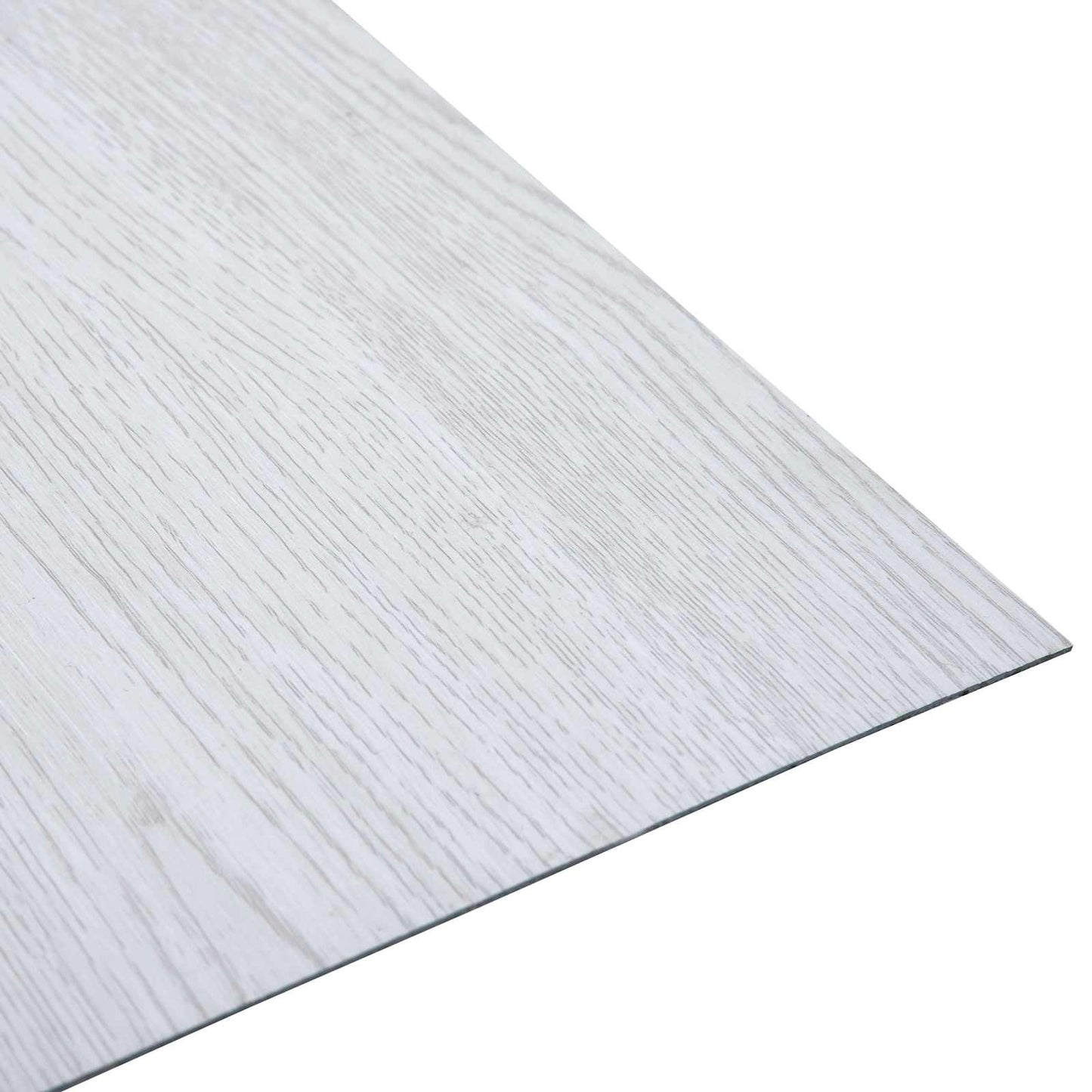 vidaXL Self-adhesive Flooring Planks 30.5 x 30.5 cm 20 pcs PVC White