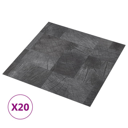 vidaXL Self-adhesive Flooring Planks 30.5 x 30.5 cm 20 pcs PVC
