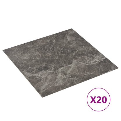vidaXL Self-adhesive Flooring Planks 30.5 x 30.5 cm 20 pcs PVC