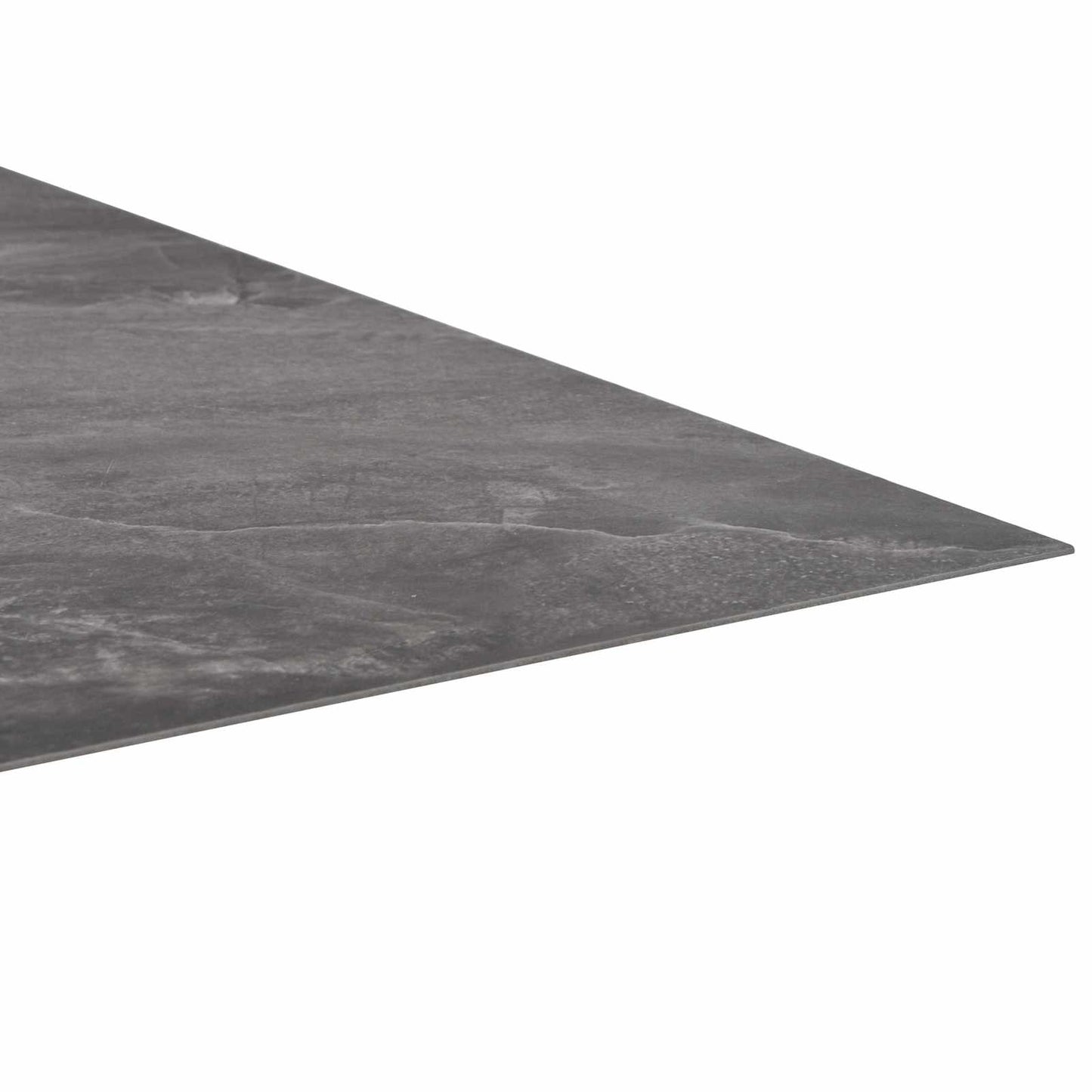 vidaXL Self-adhesive Flooring Planks 30.5 x 30.5 cm 20 pcs PVC Black