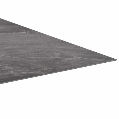 vidaXL Self-adhesive Flooring Planks 30.5 x 30.5 cm 20 pcs PVC Black