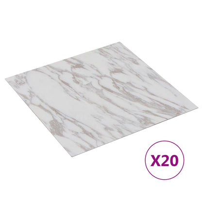 vidaXL Self-adhesive Flooring Planks 30.5 x 30.5 cm 20 pcs PVC