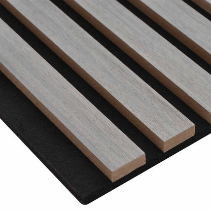 vidaXL Wall Panels 2 pcs Grey 60.5 x 60 cm
