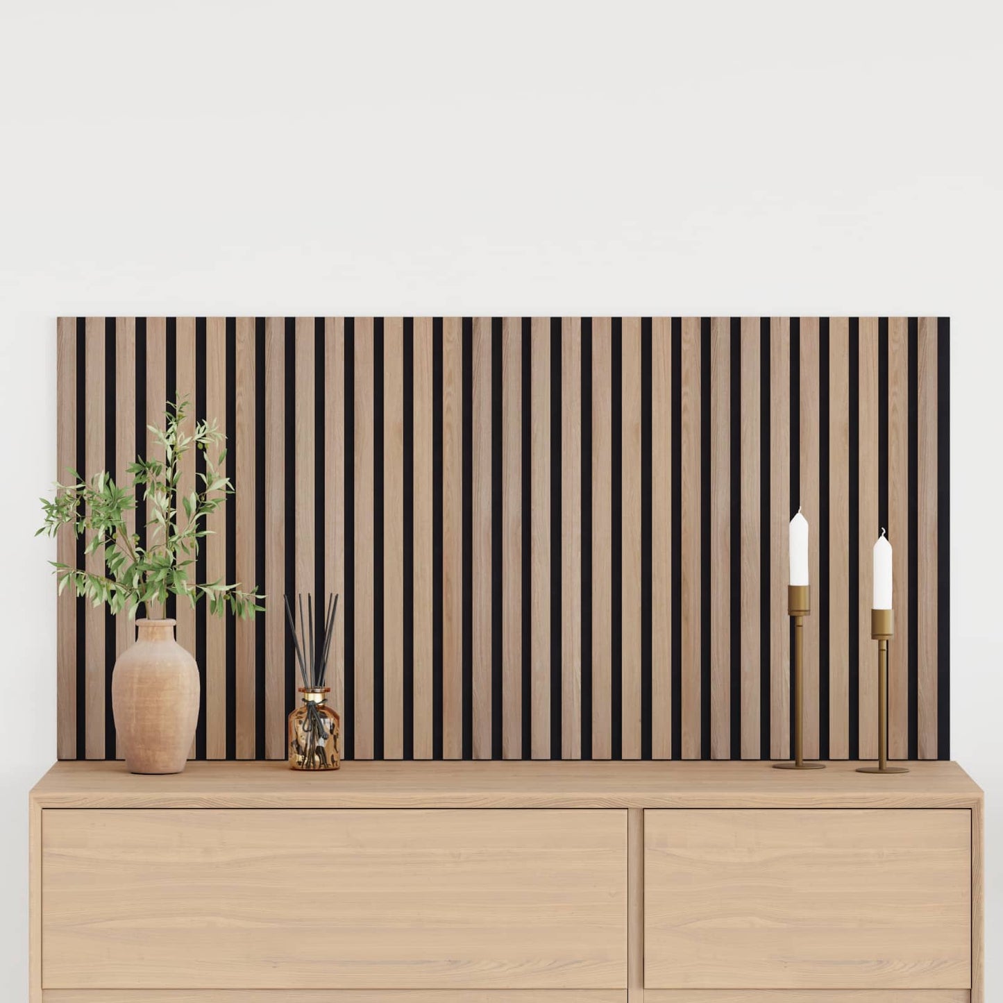 vidaXL Wall Panels 2 pcs 60.5 x 60 cm Brown