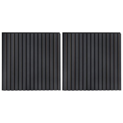 vidaXL Wall Panels 2 pcs Anthracite 60.5 x 60 cm