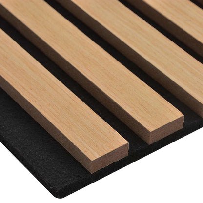 vidaXL Wall Panels 8 pcs Natural 60.5 x 60 cm