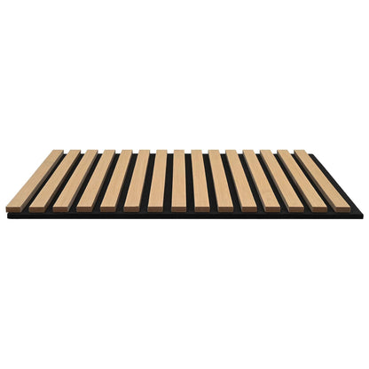 vidaXL Wall Panels 8 pcs Natural 60.5 x 60 cm