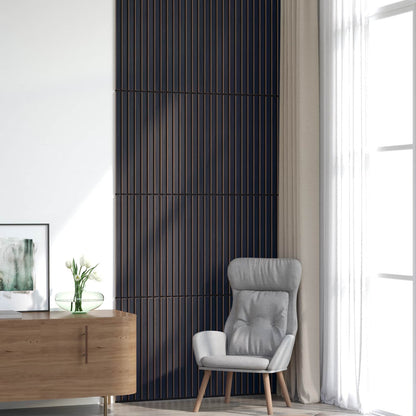 vidaXL Wall Panels 8 pcs 60.5 x 60 cm Anthracite