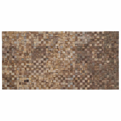 vidaXL Wall Panel 11 pcs Natural 30 x 30 x 2 cm