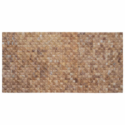 vidaXL Wall Panel 11 pcs Natural 30 x 30 x 2 cm
