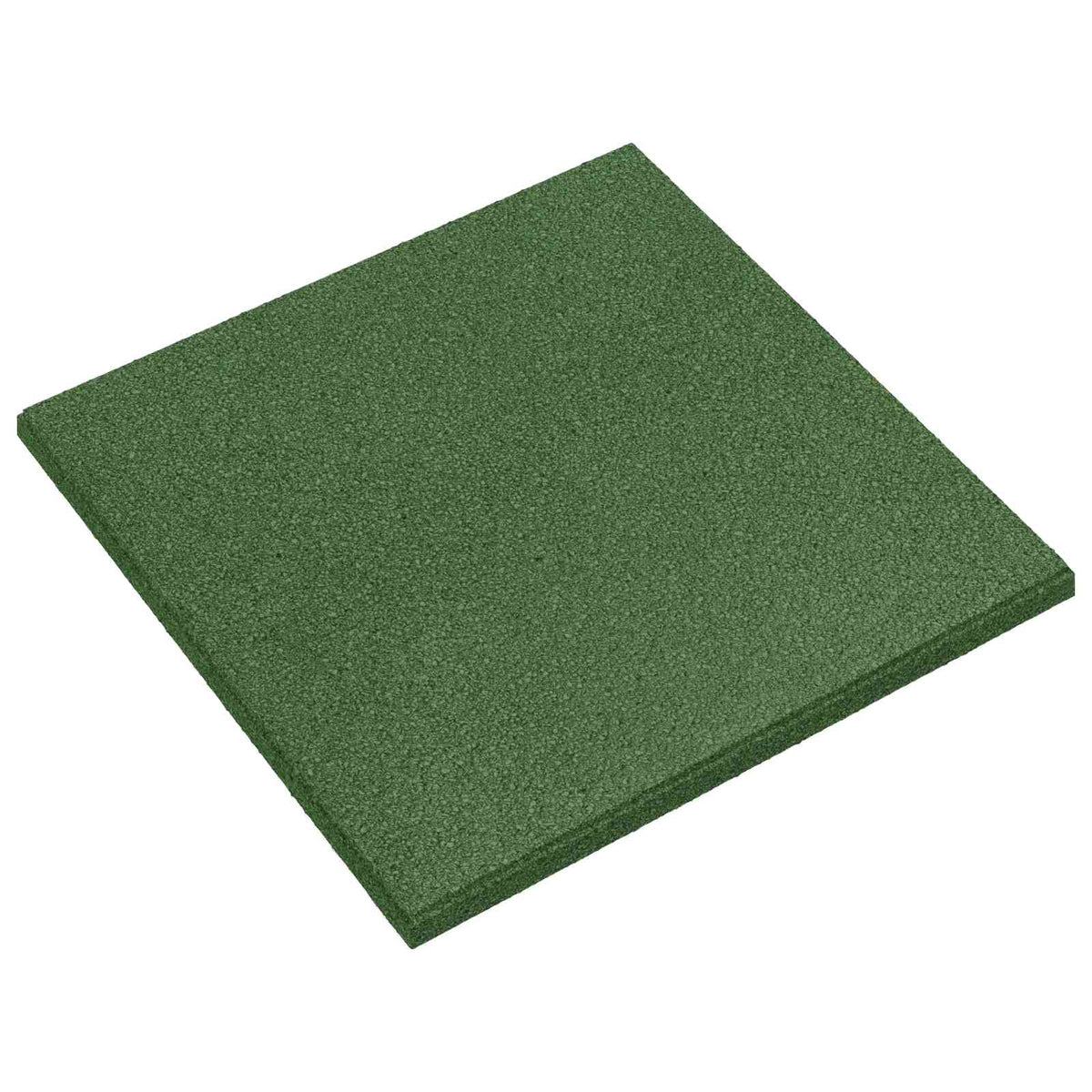 vidaXL Fall Protection Tiles 6 pcs Green 50 x 50 cm Rubber