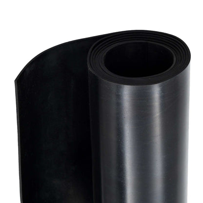 vidaXL Floor Mat Black 1.2 x 2 m Rubber