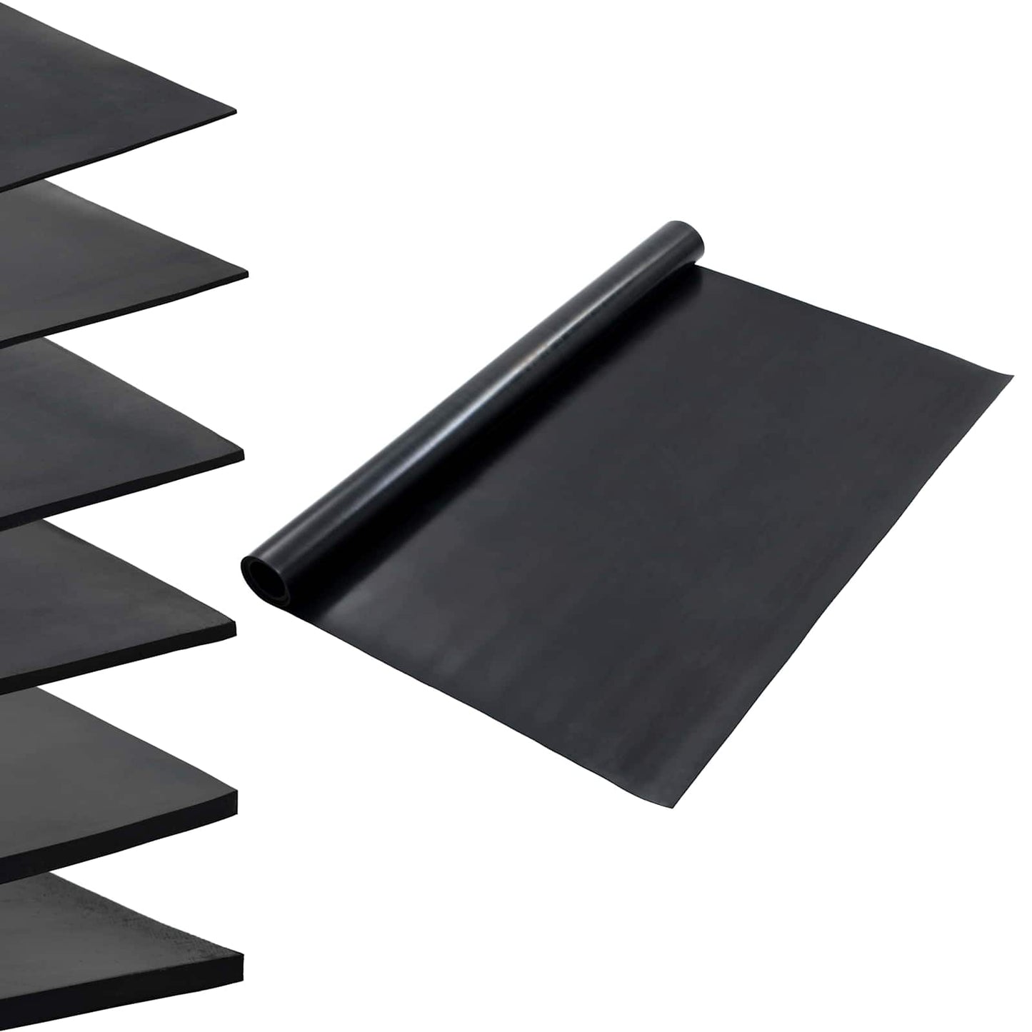 vidaXL Floor Mat Black 1.2 x 2 m Rubber