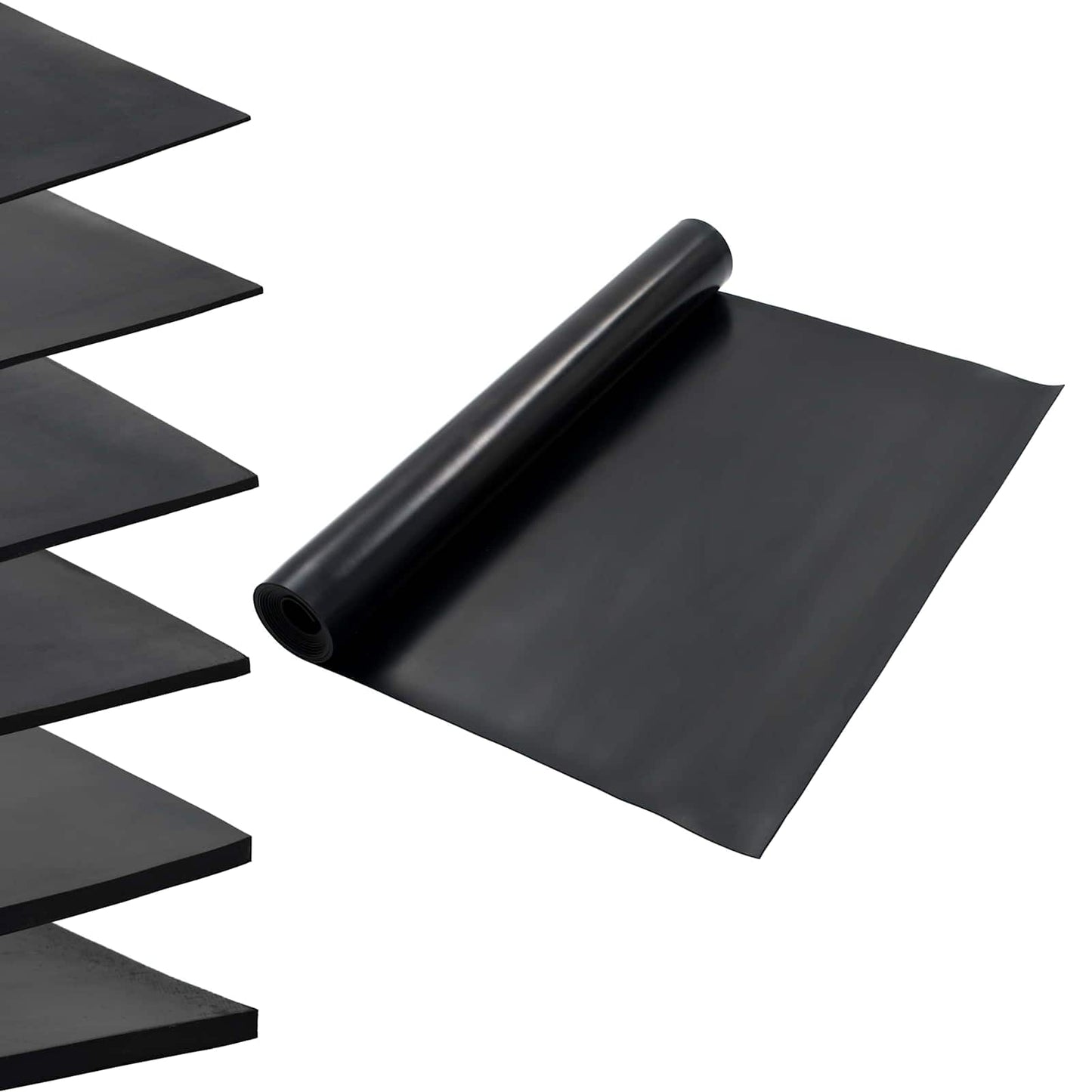 vidaXL Floor Mat Black 1.2 x 5 m Rubber