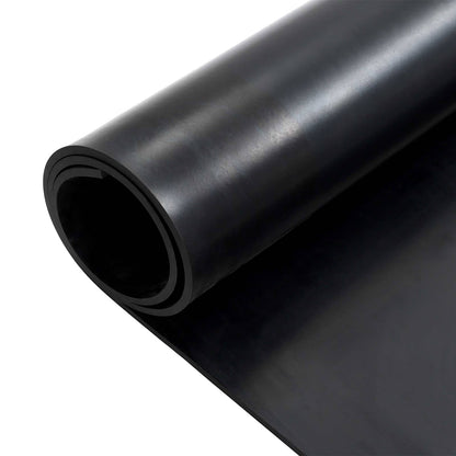 vidaXL Floor Mat Black 1.2 x 2 m Rubber