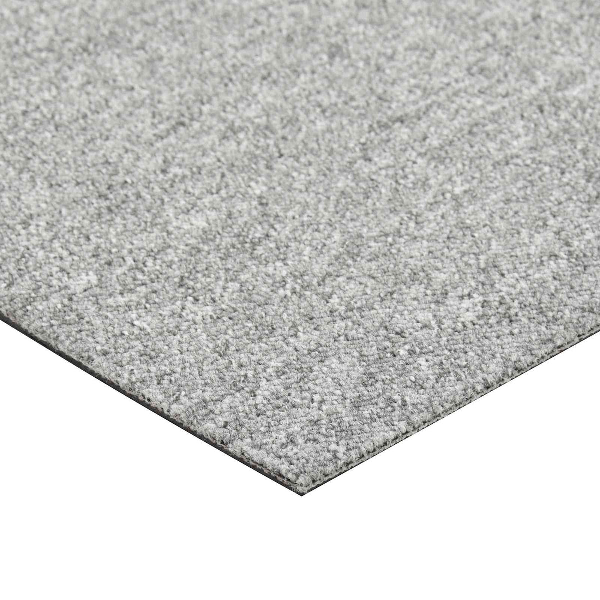 vidaXL Carpet 20 pcs Light Grey 50 x 50 cm 100% Polypropylene
