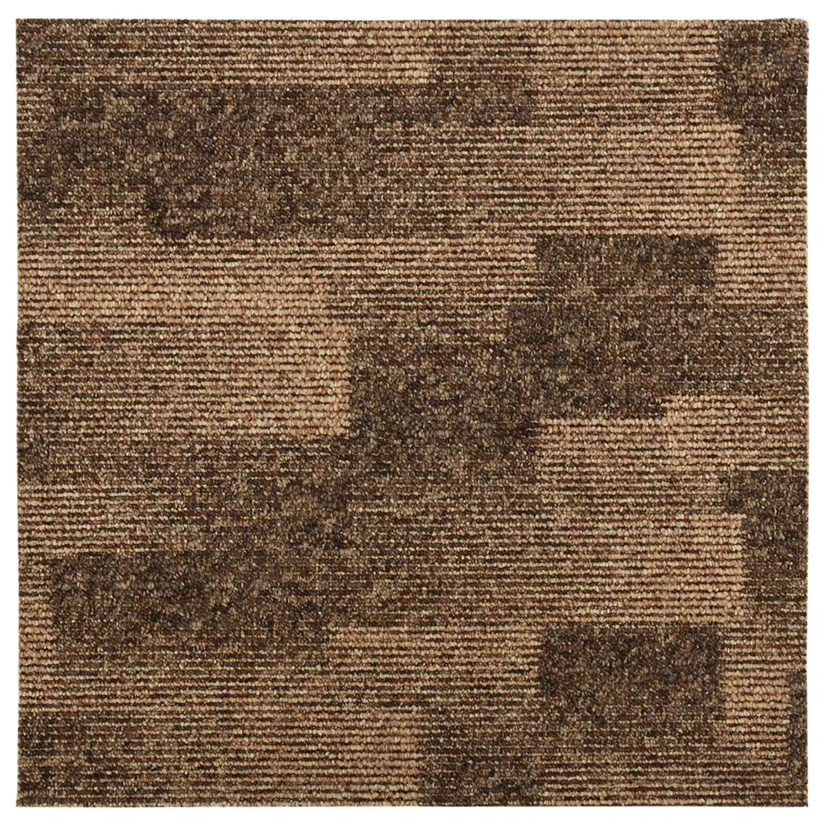 vidaXL Floor Carpet 20 pcs Brown 50 x 50 cm PP Low Pile