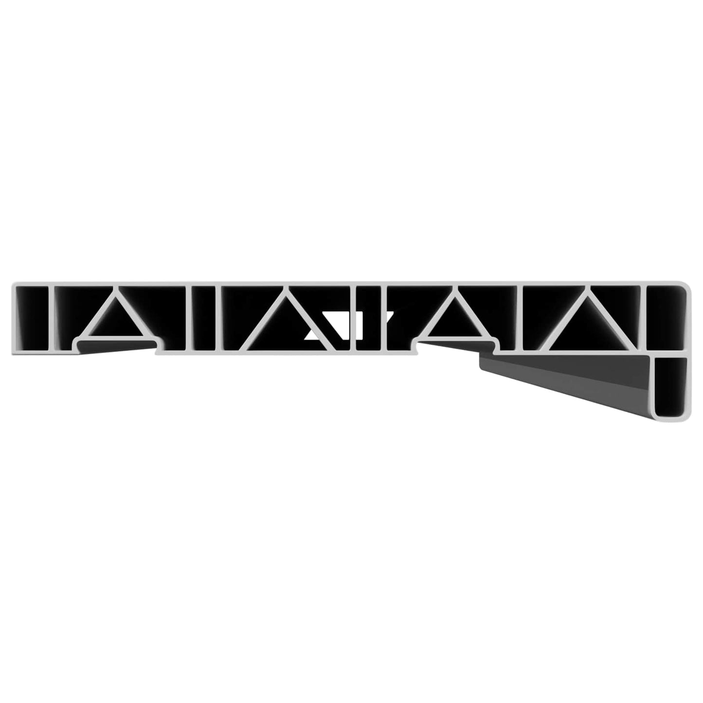 vidaXL Window Sill White 140 x 25 x 4.5 cm PVC