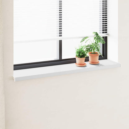vidaXL Window Sill White 120 x 30 x 4.5 cm PVC