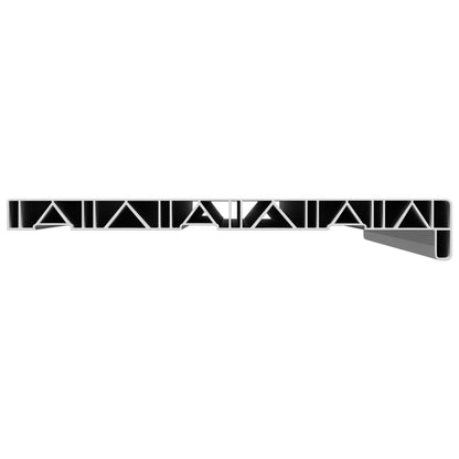 vidaXL Window Sill White 100 x 35 x 4.5 cm PVC