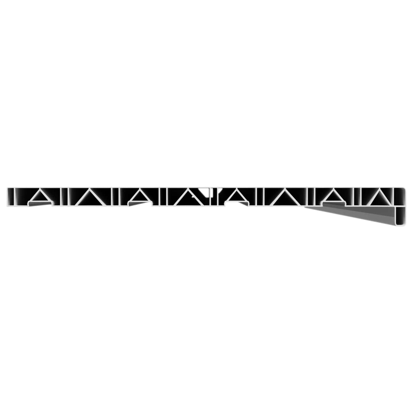 vidaXL Window Sill White 120 x 45 x 4.5 cm PVC