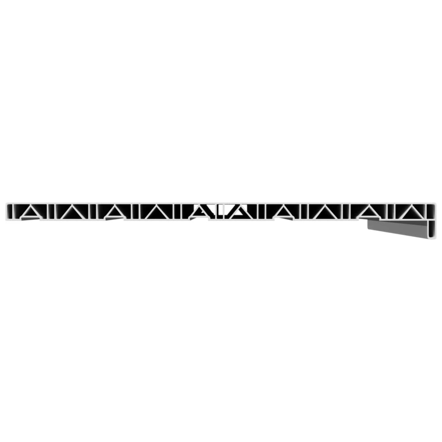 vidaXL Window Sill White 60 x 50 x 4.5 cm PVC